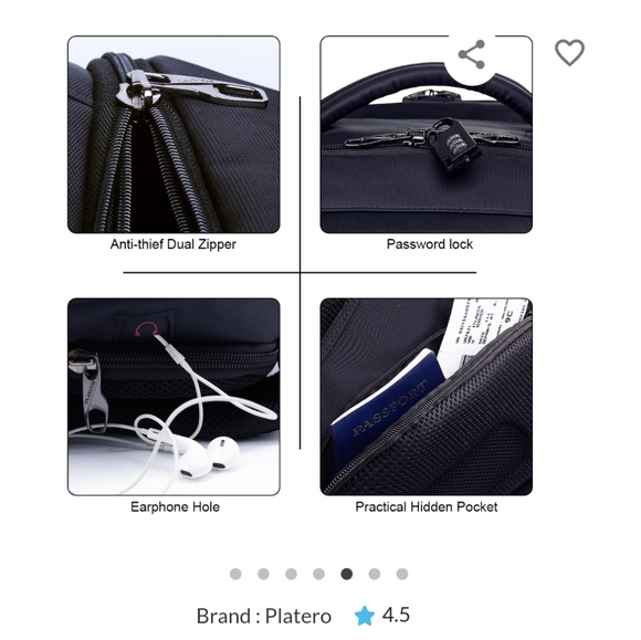 Laptop Backpack - Picture 4 of 8